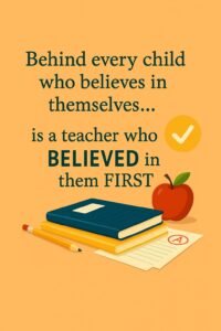 Teacher Believe