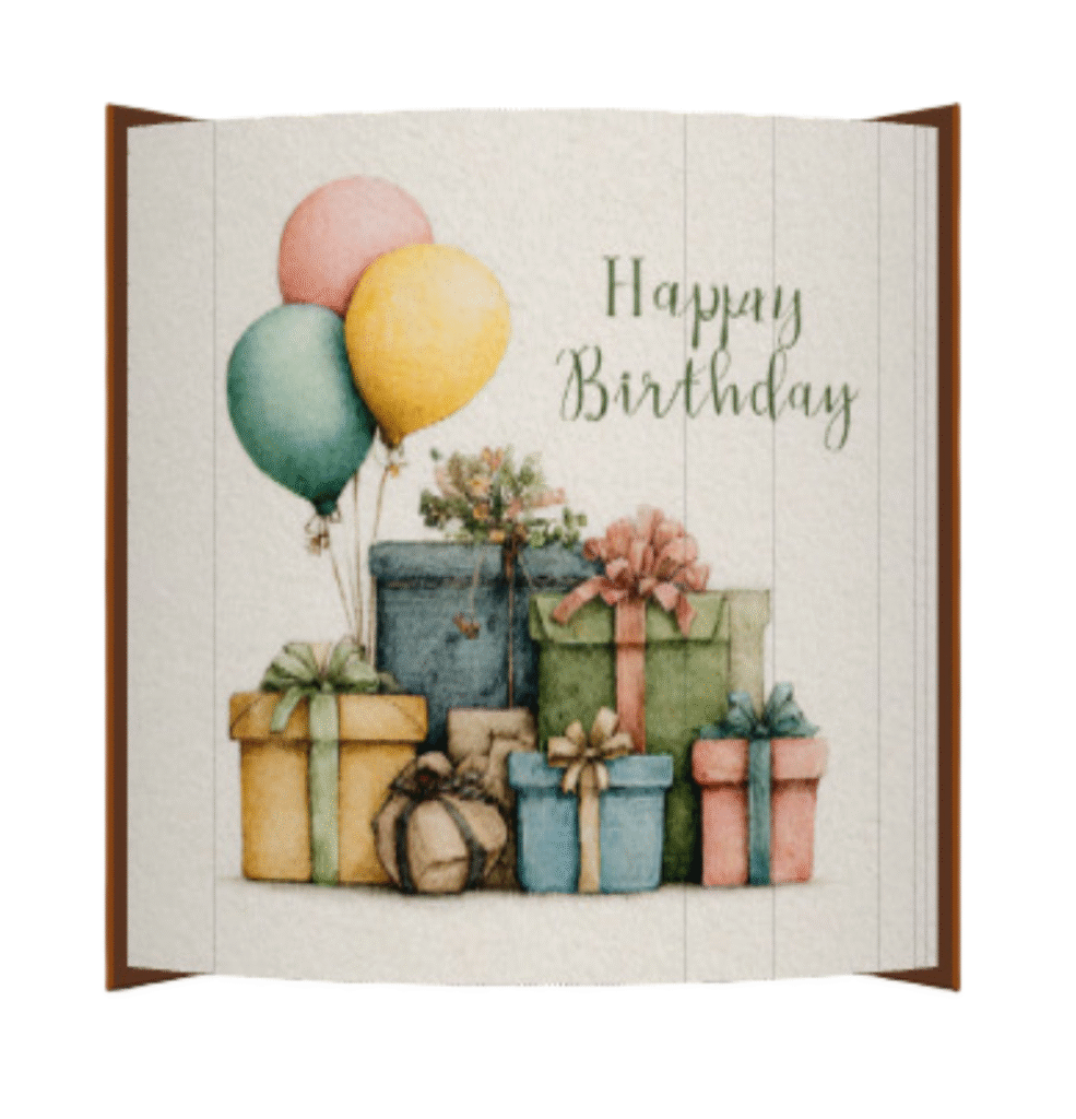 Postcard Birthday