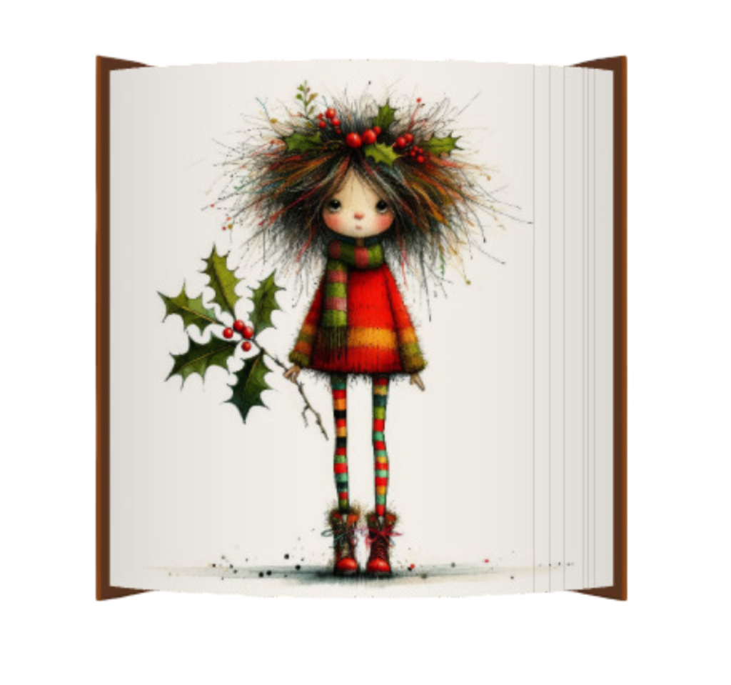 Quirky Holly Girl