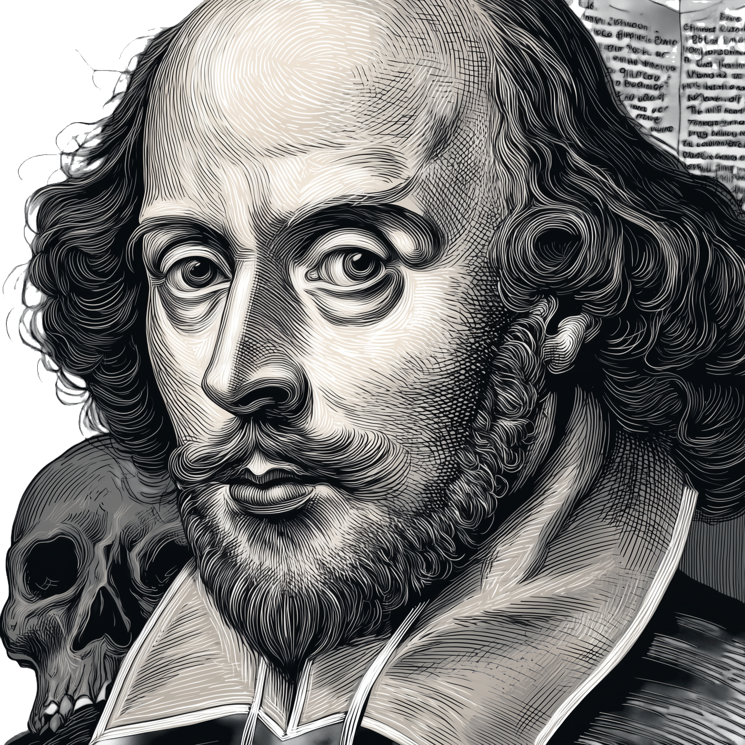 William Shakespeare – Fore Edge Pattern