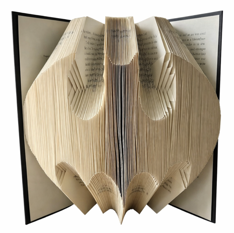 Free Book Folding Patterns for Folded Book Art