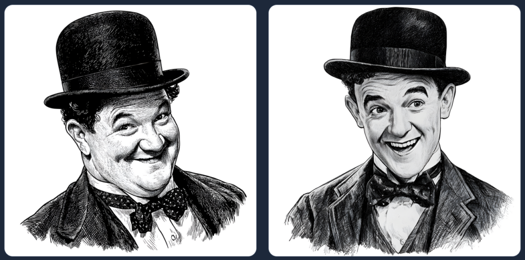 Laurel and Hardy
