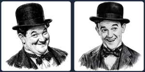 Laurel and Hardy