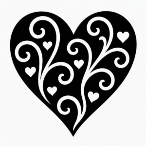 Heart Swirls Heart