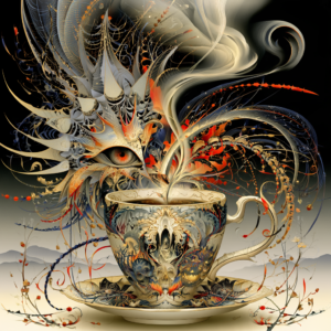 Ornate Coffee Cup
