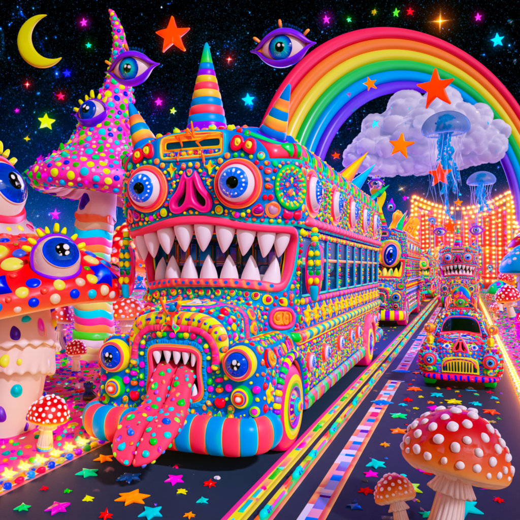 Psychedelic Bus