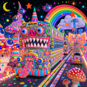 Psychedelic Bus
