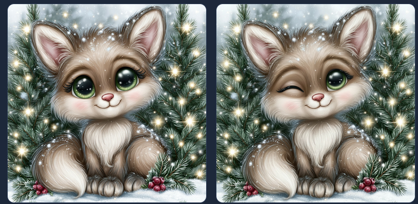Magical Winking Fox